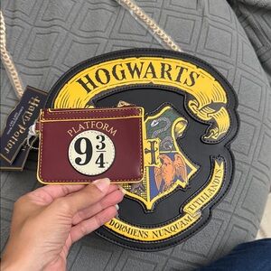 Warner Bros. Harry Potter Crossbody Bag Gift Set - Blue and Gold